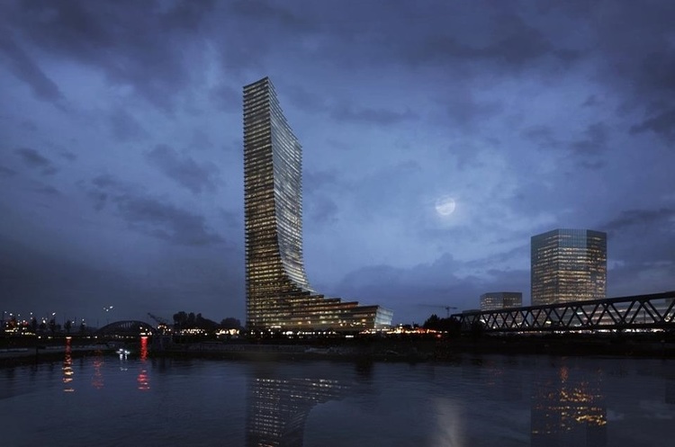 Elbtower У Гамбурзі на березі Ельби побудують хмарочос висотою 230 метрів