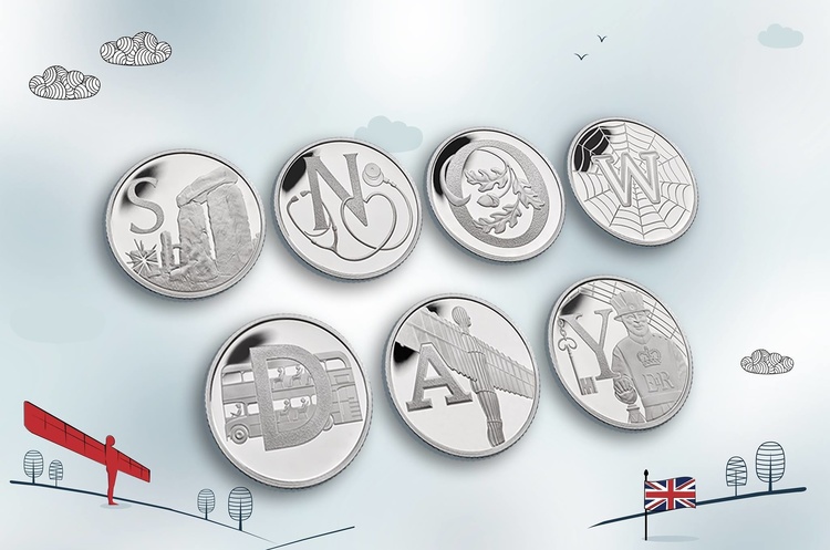Фото Facebook The Royal Mint У Британії випустили серію монет з Джеймсом Бондом та Лохнесським чудовиськом