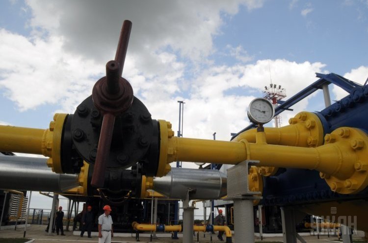 Фото: Уніан Транзит газу територією України до ЄС збільшився на початку березня на 30%