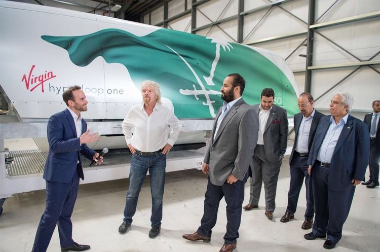 Virgin Hyperloop One показала нову пасажирську капсулу, призначену для Саудівської Аравії (ВІДЕО) Virgin Hyperloop One показала нову пасажирську капсулу, призначену для Саудівської Аравії (ВІДЕО)