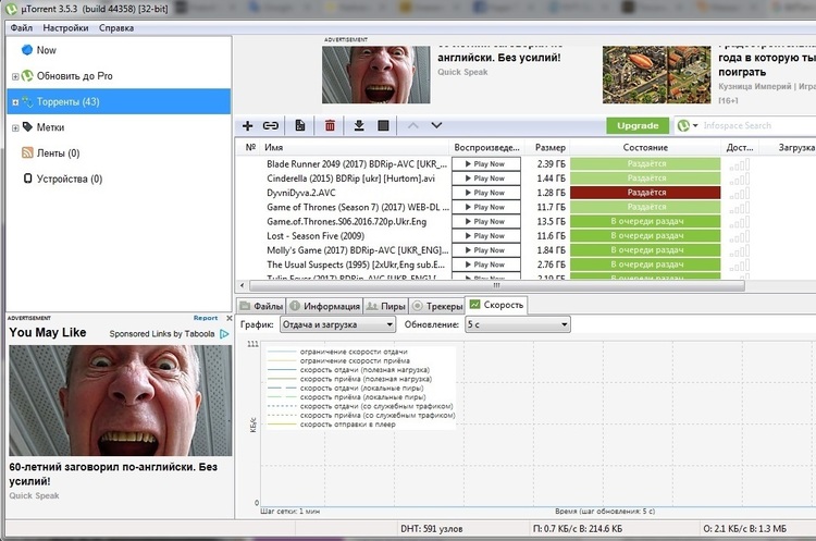Не оновлюйте uTorrent – антивіруси почали вважати відомий торрент загрозою Не оновлюйте uTorrent – антивіруси почали вважати відомий торрент загрозою