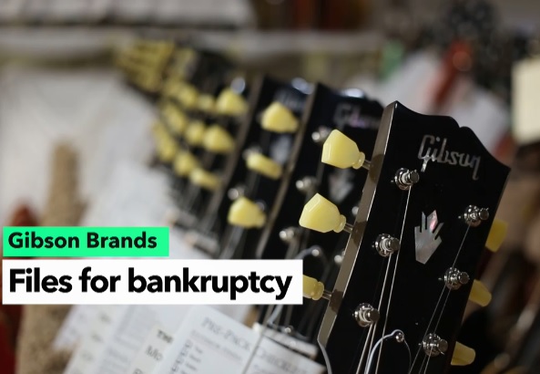 Bloomberg Найбільший у світі виробник гітар Gibson оголосив про банкрутство