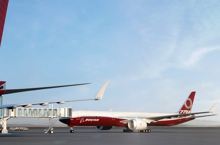 Новий Boeing 777 отримає крила, що складаються (ВІДЕО) Новий Boeing 777 отримає крила, що складаються (ВІДЕО)