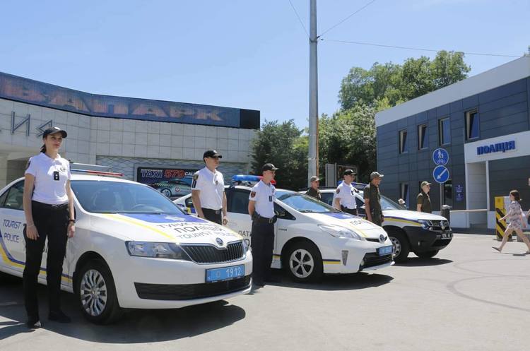 Фото: mvs.gov.ua Туристичну поліцію запустили в Одесі