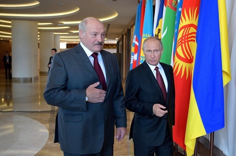 фото kremlin.ru Лукашенко готовий відновити контроль на кордоні з Росією
