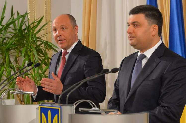 Фото: rada.gov.ua Гройсман має намір піти у відставку через супротив Ради створити Антикорупційний суд