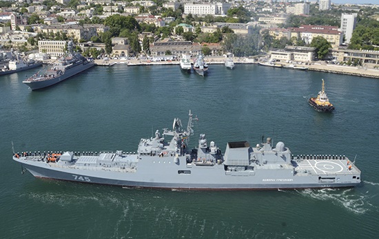 фото Міноборони РФ РФ привела Чорноморський флот в стан підвищеної готовності через страх провокацій від України – Reuters
