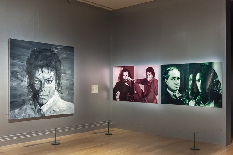 фото Twitter @NPGLondon В Лондоні відкрилася масштабна виставка полотен, присвячених Майклу Джексону (ФОТО)