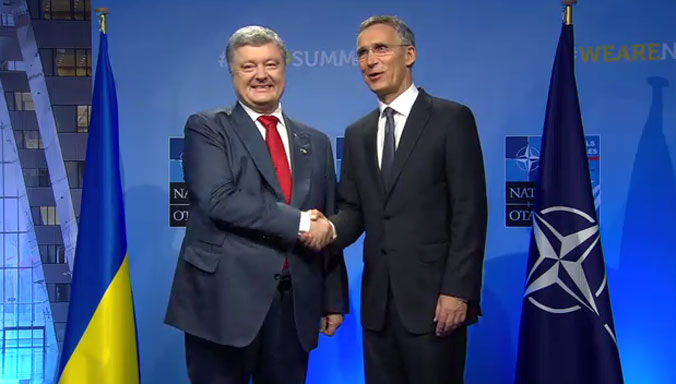 Петро Порошенко, Єнс Столтенберг Столтенберг: «Жодна з країн НАТО не визнає Крим російським»