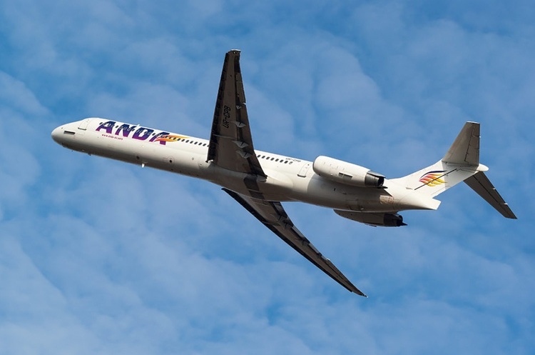 Фото: anda-air.aero Літак за рейсом Київ – Анталія здійснив вимушену посадку в аеропорту Бориспіль