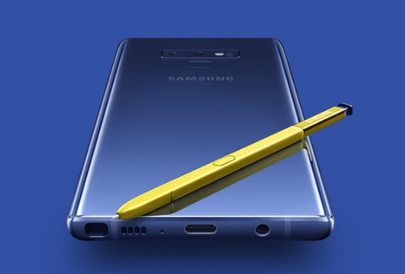  '   : Samsung   Galaxy Note 9