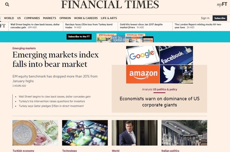 Главу Financial Times колеги звинуватили в отриманні надто високої зарплати в $3,3 млн
