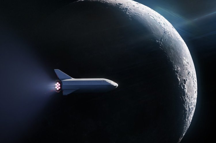 Перший пасажир забронював собі місце на політ навколо Місяця у SpaceX Перший пасажир забронював собі місце на політ навколо Місяця у SpaceX