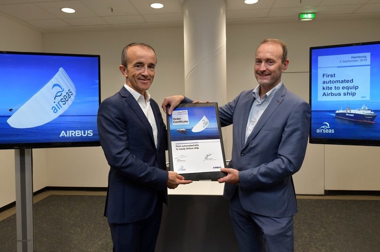 Airbus починає оснащувати кораблі розумними вітрилами Airbus починає оснащувати кораблі розумними вітрилами