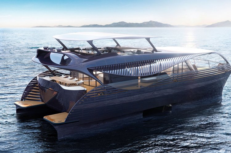 У Каннах показали концепт першої у світі океанічної яхти на сонячних батареях
