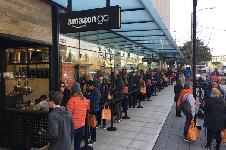 Amazon планує до 2021 року відкрити 3000 супермаркетів без кас Amazon планує до 2021 року відкрити 3000 супермаркетів без кас