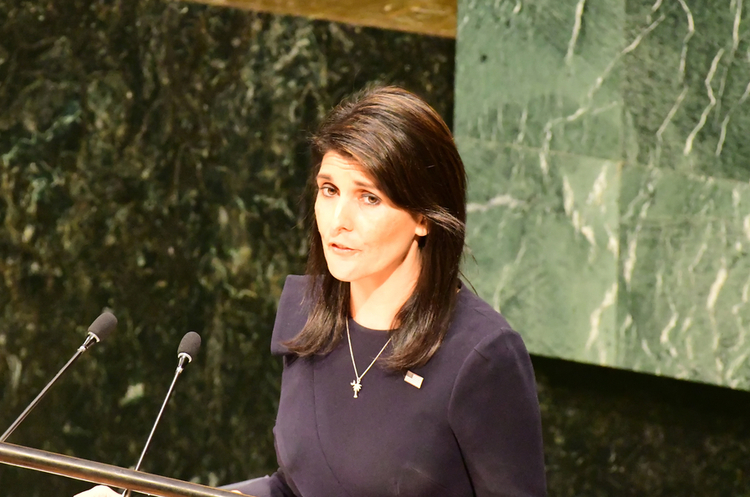 Ніккі Хейлі Постпред США в ООН: відставка Асада – лише питання часу