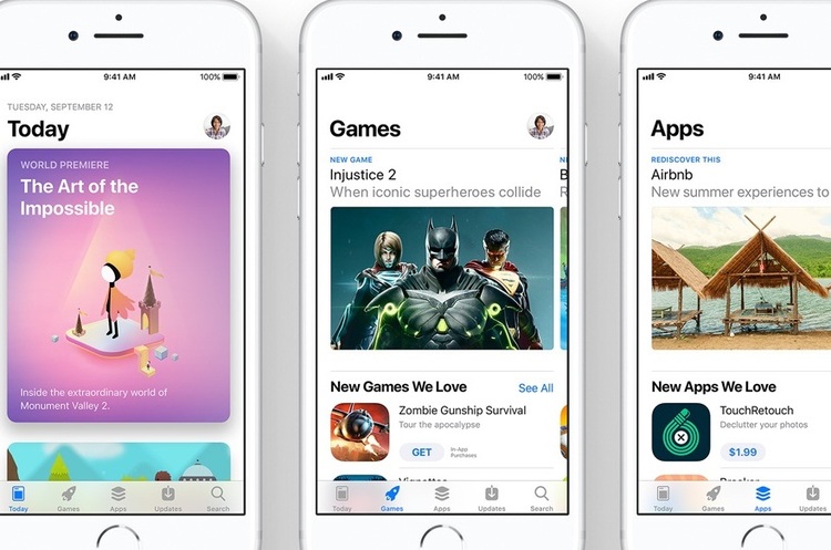 AppStore за ІІІ квартал заробив на 94% більше, ніж Google Play AppStore за ІІІ квартал заробив на 94% більше, ніж Google Play