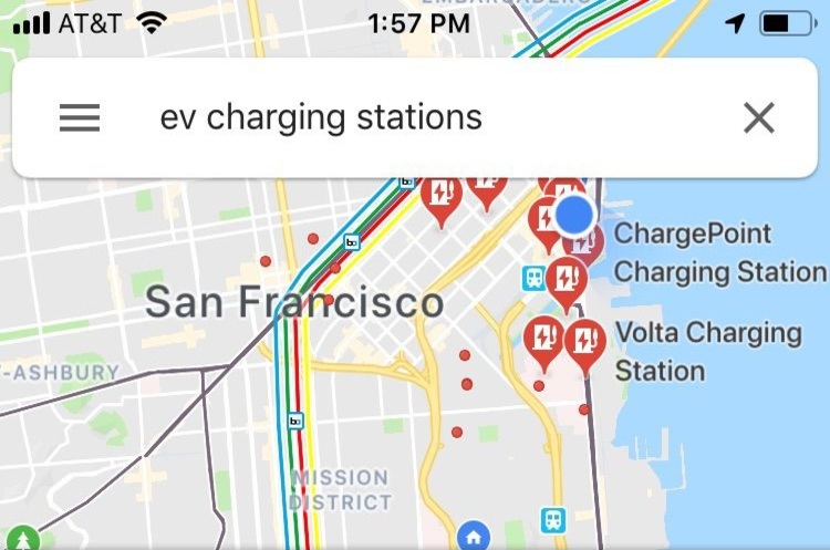 https://mashable.com На Google-картах тепер будуть висвітлюватися всі заправки для електромобілів
