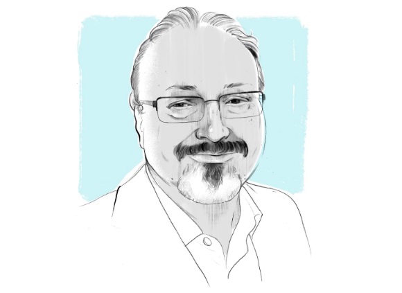 Jamal Khashoggi (Illustration by Alex Fine for The Washington Post) The Washington Post опублікувала останню статтю убитого саудівського журналіста Хашоггі