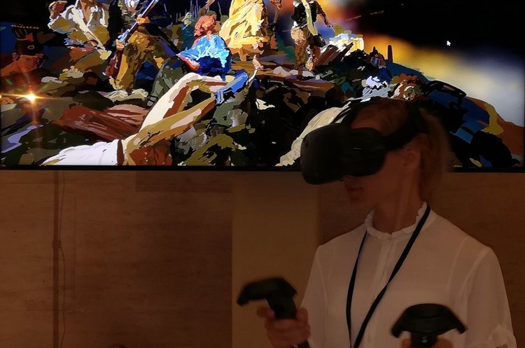 Полотна у VR: Анна Жиляєва створює шедеври віртуальними пензлями та фарбами (ВІДЕО) Полотна у VR: Анна Жиляєва створює шедеври віртуальними пензлями та фарбами (ВІДЕО)