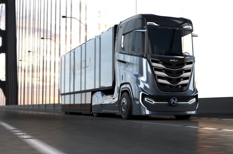Nikola Motor анонсувала електроводневу вантажівку з автопілотом нового рівня Nikola Motor анонсувала електроводневу вантажівку з автопілотом нового рівня