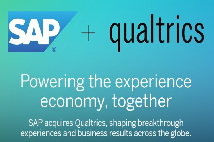 Німецький виробник ПЗ SAP купує американський стартап Qualtrics за $8 млрд Німецький виробник ПЗ SAP купує американський стартап Qualtrics за $8 млрд