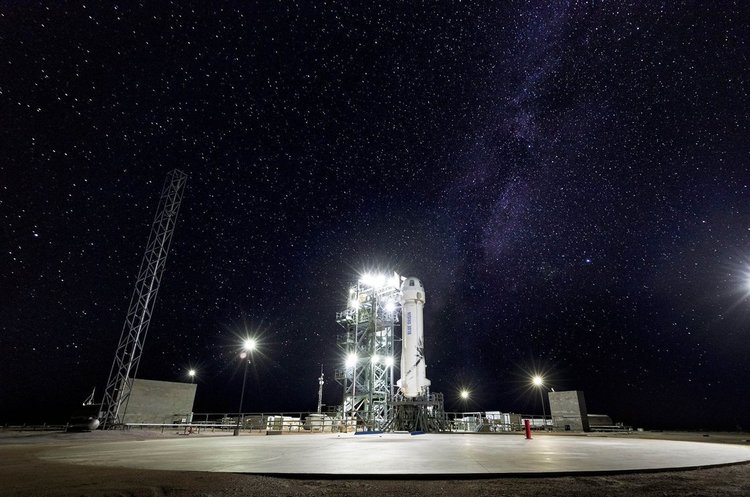 Blue Origin вчетверте запускає багаторазову New Shepard Blue Origin вчетверте запускає багаторазову New Shepard