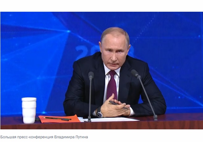 kremlin.ru «Поки в київських коридорах влади – русофоби, ситуація не зміниться»: Путін дав прес-конференцію