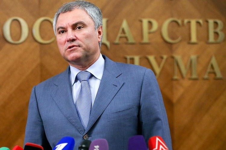Вячеслав Володін В РФ погрожують Меркель і Макрону у відповідь на вимогу відпустити українських моряків