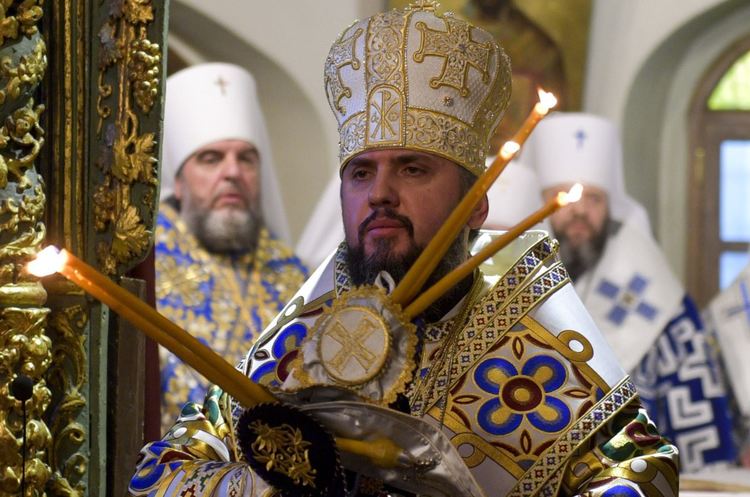 Предстоятель ПЦУ митрополит Київський і всієї України Епіфаній Томос представлять на Різдвяній літургії у соборі Святої Софії в Києві (ВІДЕО)