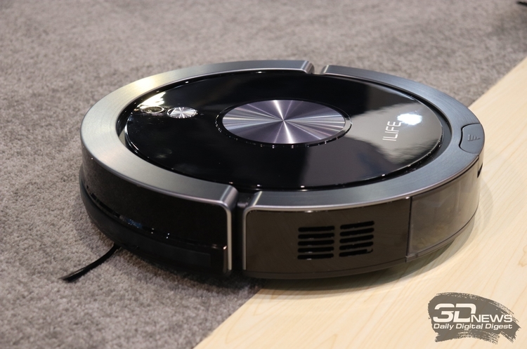 3dnews.ru CES 2019: китайська ILIFE представила робот-пилосос нового покоління