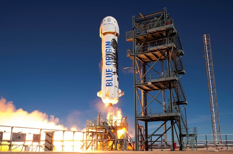 Blue Origin сьогодні запустить свій суборбітальний корабель New Shepard Blue Origin сьогодні запустить свій суборбітальний корабель New Shepard