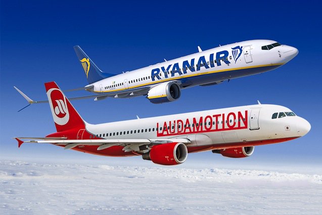 Ryanair викупила 100% акцій австрійської Laudamotion Ryanair викупила 100% акцій австрійської Laudamotion