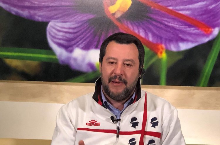 Маттео Сальвіні Опозиція Італії вимагає від уряду відреагувати на зв’язки глави МВС Сальвіні з Кремлем