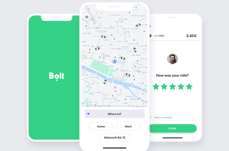 Фото: Bolt Провідний європейський транспортний сервіс Taxify змінив назву на Bolt