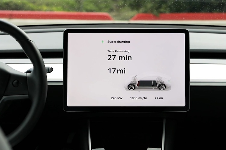 tesla.com Нові зарядні станції Tesla зменшать час зарядки до 15 хвилин