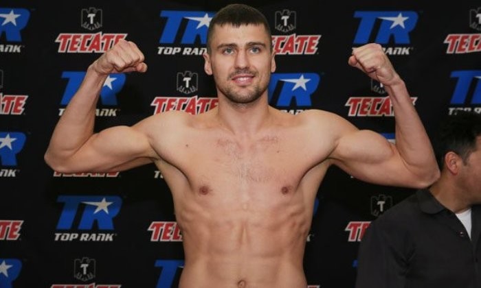 Олександр Гвоздик Український боксер Гвоздик переміг француза Нгумбу технічним нокаутом