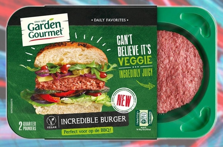 Фото Garden Gourmet Nestle починає випускати вегетаріанські гамбургери з «рослинним м’ясом»