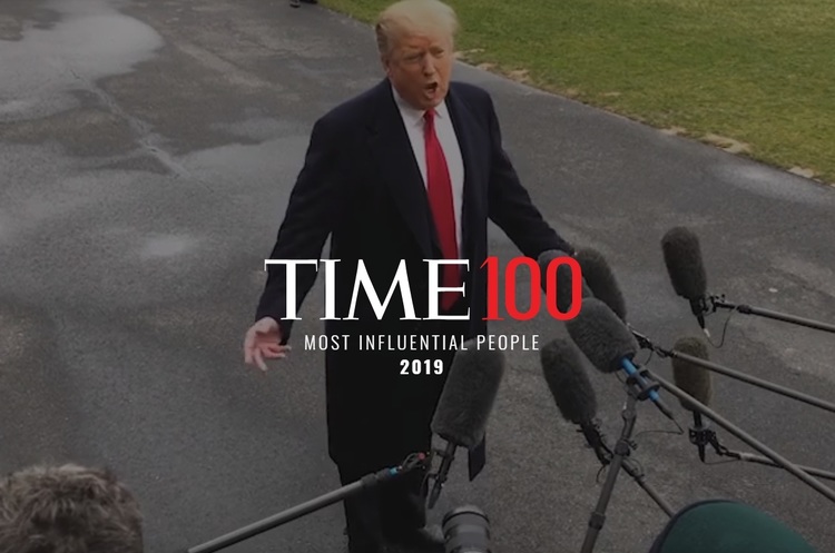 Фото: Time Time опублікував перелік 100 найбільш впливових людей 2019 року