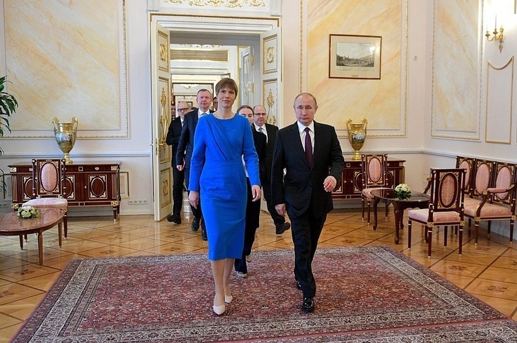 фото kremlin.ru Литва висловила обурення через візит президентки Естонії до Путіна