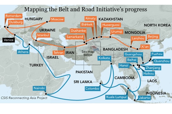 https://reconnectingasia.csis.org На форумі «Один пояс – один шлях» у Китаї підписали угод на $64 млрд