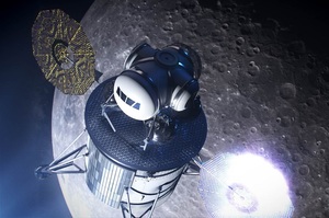 NASA разом з Blue Origin і SpaceX розробить космічний корабель для польоту на Місяць