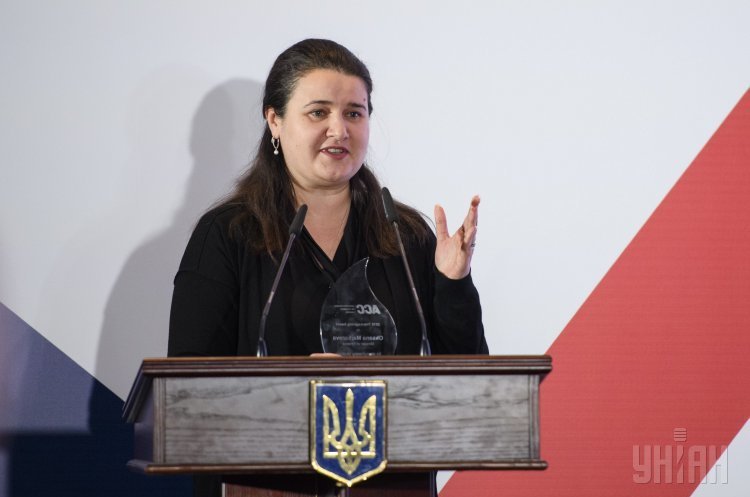 міністр фінансів Оксана Маркарова Державний борг України за 4 роки скоротився на 20 процентних пункти