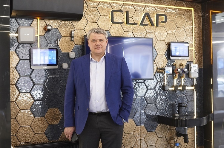 Генеральний директор компанії «Укрбуд Девелопмент» Олег Майборода Олег Майборода: «CLAP – стартап, який ми підтримали, – перша українська система «розумного будинку»