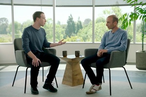 Інтернет, ШІ та майбутнє: про що Марк Цукерберг говорив з Ювалем Ноєм Харарі