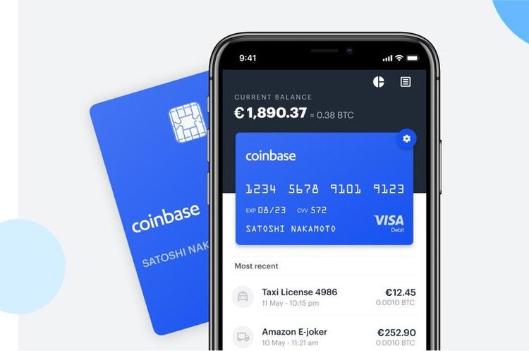 Coinbase запускає свою дебетову карту Visa ще в шести країнах Європи Coinbase запускає свою дебетову карту Visa ще в шести країнах Європи