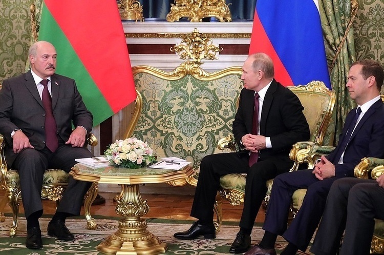 Олександр Лукашенко, Владімір Путін, Дмитро Медведєв РФ та Білорусь узгодили близько 90% програми інтеграції двох країн – російський міністр
