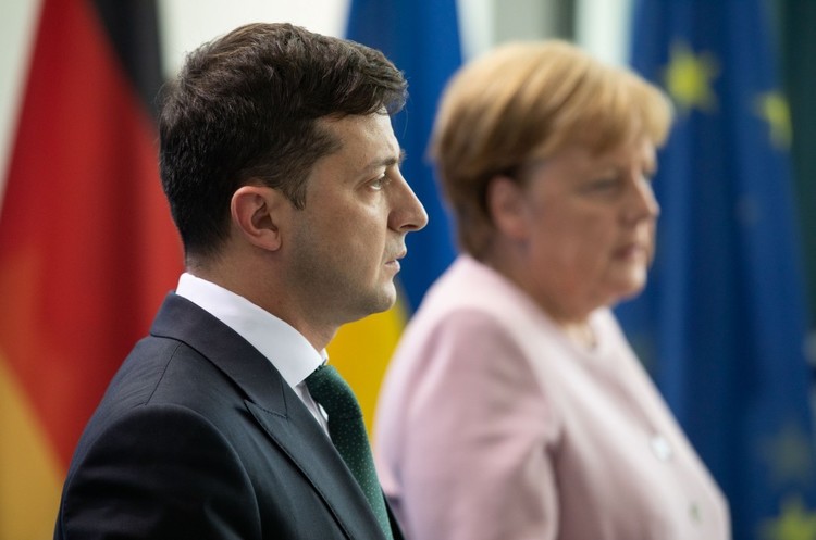 фото Офіційний сайт Президента України Позиція України щодо «Північного потоку-2» «діаметрально відмінна» від Німеччини – Зеленський