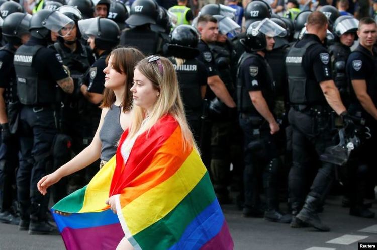 «Марш рівності» пройшов у центрі Києва «Марш рівності» пройшов у центрі Києва